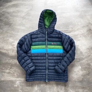 Cotopaxi Men's Fuego Down Hooded Jacket Size Large